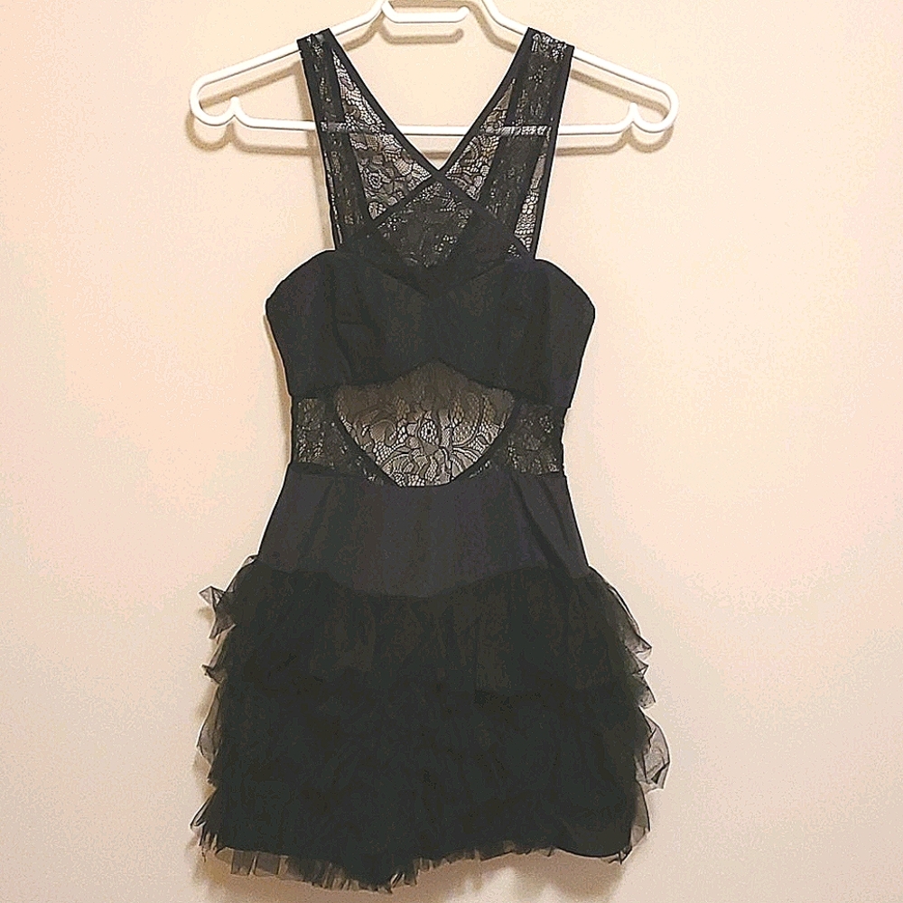 BCBG Mini Black Dress